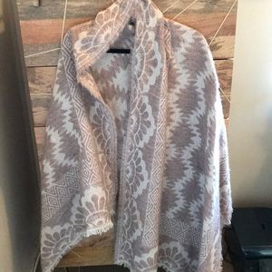 Zara Knit Oversized Scarf / Ponch